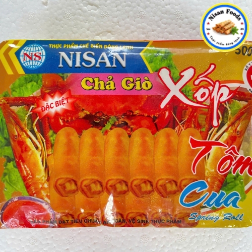 Chả Giò Xốp Tôm Cua 